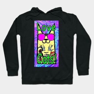 gothic,goth,nugoth,love,kitty,cat,cats Hoodie